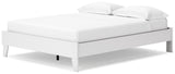 Socalle 4-Piece Queen Platform Bed with Dresser, Chest and Nightstand (Queen Platform Bed, Dresser, Chest of Drawers, Nightstand)