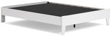 Socalle 4-Piece Queen Platform Bed with Dresser, Chest and Nightstand (Queen Platform Bed, Dresser, Chest of Drawers, Nightstand)
