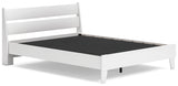 Socalle 4-Piece Queen Panel Platform Bed with Dresser and Chest (Queen Platform Bed, Queen Panel Headboard, Dresser, Chest of Drawers)