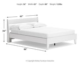 Socalle Queen Panel Platform Bed (Bed Size: Queen)