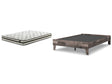 Neilsville 2-Piece Full Platform Bed with Mattress (Full Platform Bed, 8 Inch Chime Innerspring Full Mattress in a Box)