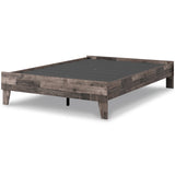 Neilsville 2-Piece Full Platform Bed with Mattress (Full Platform Bed, 10 Inch Chime Memory Foam Full Mattress in a Box)