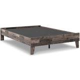 Neilsville 2-Piece Full Platform Bed with Mattress (Full Platform Bed, Chime 12 Inch Memory Foam Full Mattress in a Box)