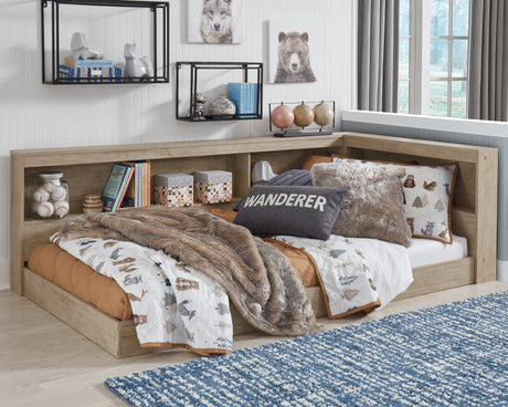 Oliah Twin Bookcase Storage Bed (Bed Size: Twin)