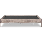 Neilsville 2-Piece Full Platform Bed with Mattress (Full Platform Bed, 8 Inch Chime Innerspring Full Mattress in a Box)