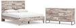Neilsville 3-Piece Queen Platform Bed with Dresser (Queen Platform Bed, Queen Panel Headboard, Dresser)