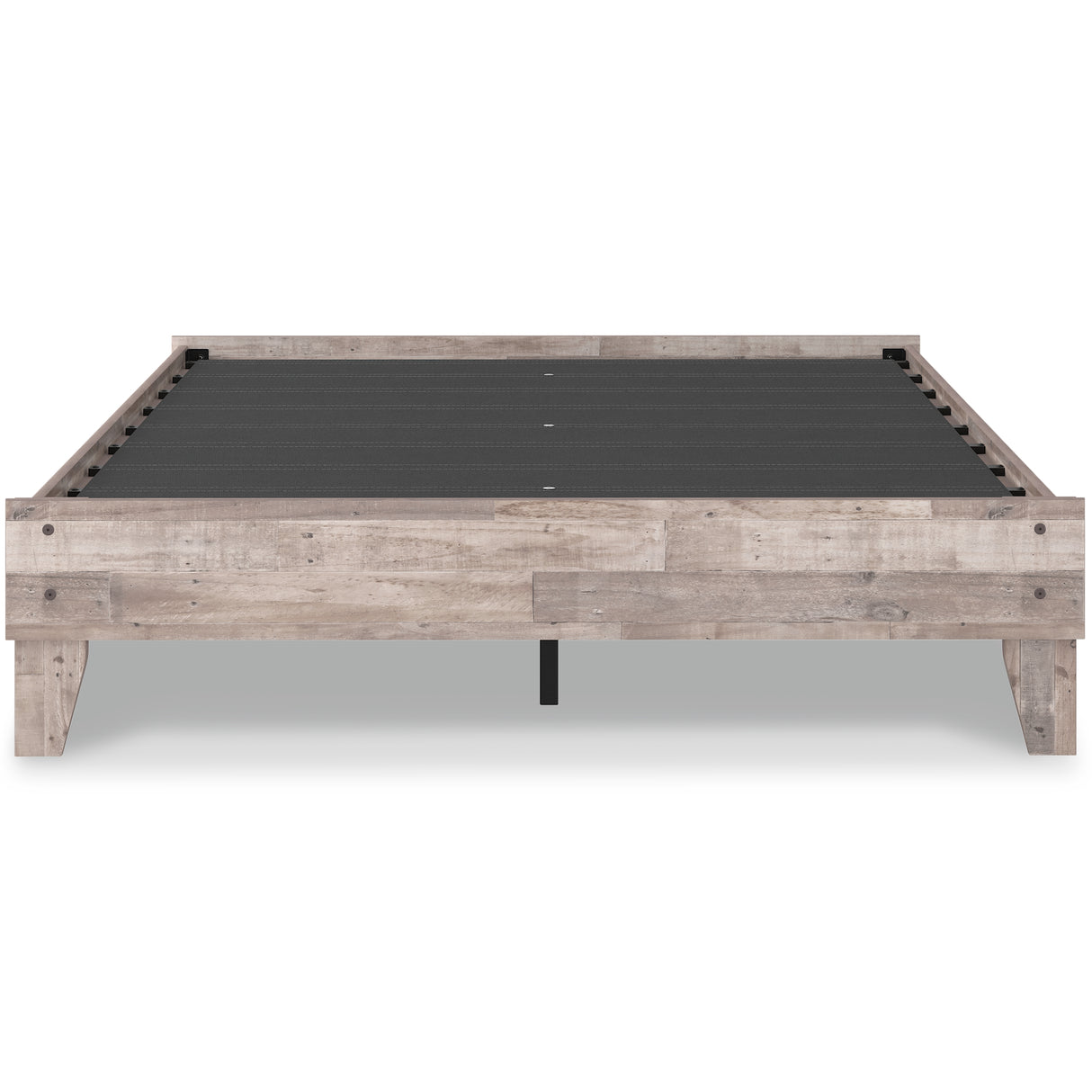 Neilsville 2-Piece Queen Platform Bed with Mattress (Queen Platform Bed, 10 Inch Chime Memory Foam Queen Mattress in a Box)