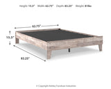 Neilsville 5-Piece Queen Platform Bed with Dresser, Chest and 2 Nightstands (Queen Platform Bed, Dresser, Chest of Drawers, Nightstand, Nightstand)