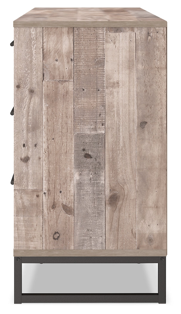 Neilsville 5-Piece Full Platform Bed with Dresser, Chest and 2 Nightstands (Full Platform Bed, Dresser, Chest of Drawers, Nightstand, Nightstand)