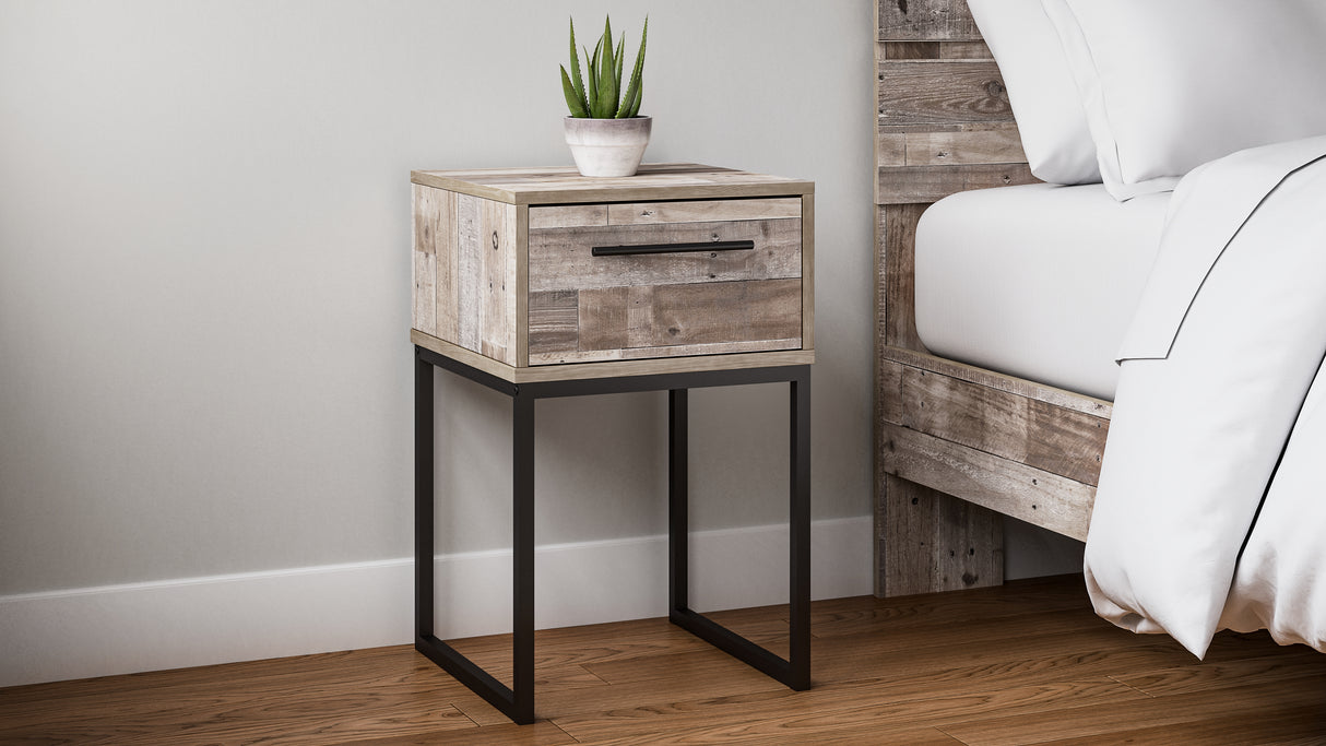 Neilsville Nightstand (Variation Color: Whitewash)