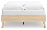 Cabinella 3-Piece Full Platform Bed with Dresser and Chest (Full Platform Bed, Dresser, Chest of Drawers)