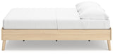 Cabinella 2-Piece Full Platform Bed with Dresser (Full Platform Bed, Dresser)