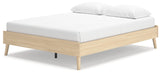 Cabinella 3-Piece Queen Platform Bed with Dresser and Nightstand (Queen Platform Bed, Dresser, Nightstand)