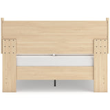 Cabinella 4-Piece Queen Platform Panel Bed with 2 Nightstands (Queen Platform Bed, Queen Panel Headboard, Nightstand, Nightstand)