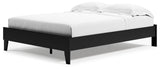 Finch 5-Piece Queen Platform Bed with Dresser, Chest and 2 Nightstands (Queen Platform Bed, Dresser, Chest of Drawers, Nightstand, Nightstand)