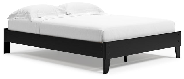Finch Queen Platform Bed (Bed Size: Queen)