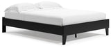 Finch 5-Piece Queen Platform Bed with Dresser, Chest and 2 Nightstands (Queen Platform Bed, Dresser, Chest of Drawers, Nightstand, Nightstand)