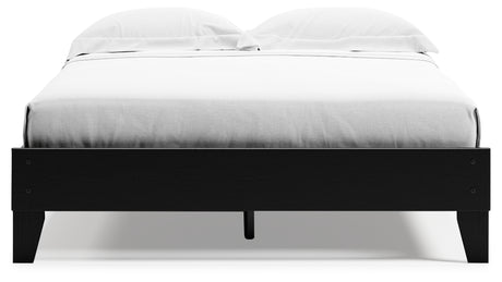Finch 3-Piece Queen Platform Bed with Dresser and Chest (Queen Platform Bed, Dresser, Chest of Drawers)