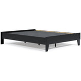 Finch 2-Piece Queen Platform Bed with Mattress (Queen Platform Bed, Chime 12 Inch Memory Foam Queen Mattress in a Box)