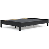 Finch 2-Piece Queen Platform Bed with Mattress (Queen Platform Bed, Chime 12 Inch Memory Foam Queen Mattress in a Box)