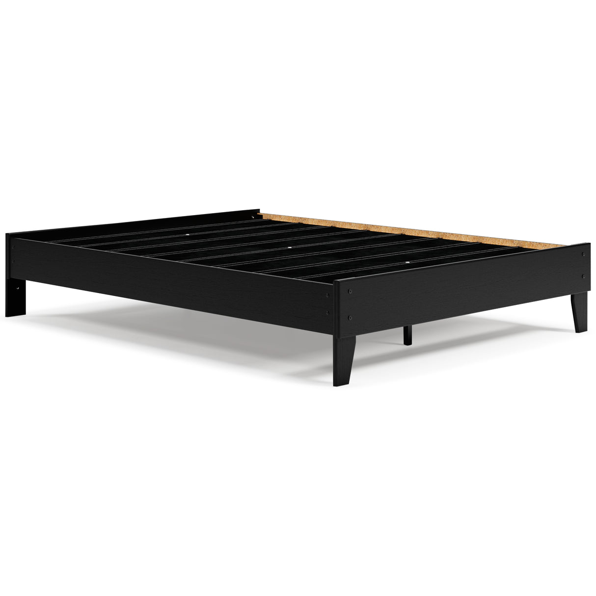Finch 2-Piece Queen Platform Bed with Mattress (Queen Platform Bed, Chime 8 Inch Memory Foam Queen Mattress in a Box)