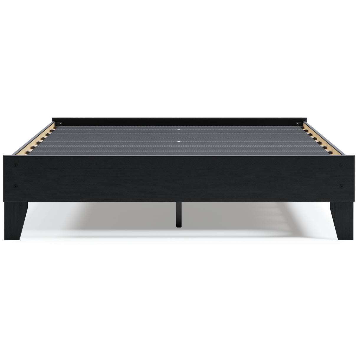 Finch 2-Piece Queen Platform Bed with Mattress (Queen Platform Bed, Chime 8 Inch Memory Foam Queen Mattress in a Box)