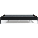 Finch 2-Piece Queen Platform Bed with Mattress (Queen Platform Bed, Chime 12 Inch Hybrid Queen Mattress in a Box)