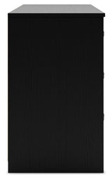 Finch 3-Piece Queen Platform Bed with Dresser and Chest (Queen Platform Bed, Dresser, Chest of Drawers)