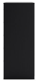 Finch 5-Piece Queen Platform Bed with Dresser, Chest and 2 Nightstands (Queen Platform Bed, Dresser, Chest of Drawers, Nightstand, Nightstand)