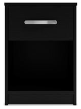 Finch 4-Piece Queen Panel Platform Bed with 2 Nightstands (Queen Platform Bed, Queen Panel Headboard, Nightstand, Nightstand)