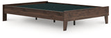 EB3660 2-Piece Full Platform Bed with Dresser (Calverson Full Platform Bed, Calverson Dresser)