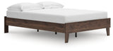 EB3660 2-Piece Full Platform Bed with Dresser (Calverson Full Platform Bed, Calverson Dresser)