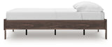 EB3660 5-Piece Full Platform Bed with Dresser, Chest and 2 Nightstands (Calverson Full Platform Bed, Calverson Dresser, Calverson Chest of Drawers, Calverson Nightstand, Calverson Nightstand)