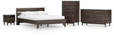 EB3660 5-Piece Queen Platform Bed with Dresser, Chest and Nightstand (Calverson Queen Platform Bed, Calverson Queen Panel Headboard, Calverson Dresser, Calverson Chest of Drawers, Calverson Nightstand)