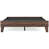 EB3660 2-Piece Queen Platform Bed with Mattress (Calverson Queen Platform Bed, Chime 12 Inch Memory Foam Queen Mattress in a Box)