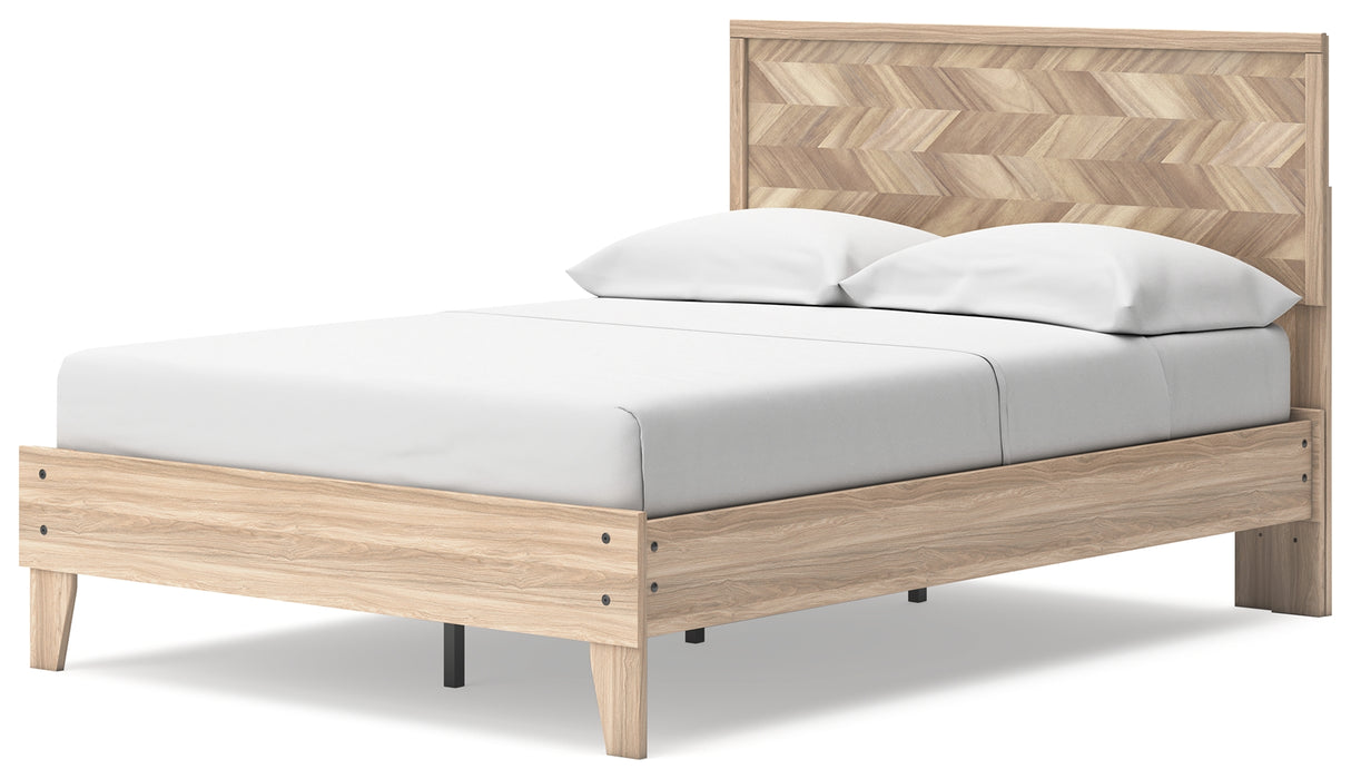 Battelle Full Panel Platform Bed