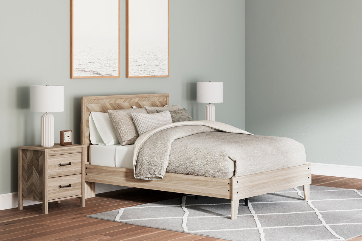 Battelle Queen Panel Platform Bed (Variation Bed Size: Queen)