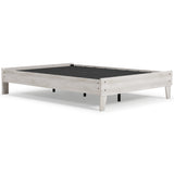 Shawburn 2-Piece Full Platform Bed with Mattress (Full Platform Bed, 8 Inch Chime Innerspring Full Mattress in a Box)