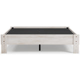 Shawburn 2-Piece Queen Platform Bed with Mattress (Queen Platform Bed, Chime 12 Inch Hybrid Queen Mattress in a Box)