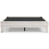 Shawburn 2-Piece Queen Platform Bed with Mattress (Queen Platform Bed, 8 Inch Chime Innerspring Queen Mattress in a Box)