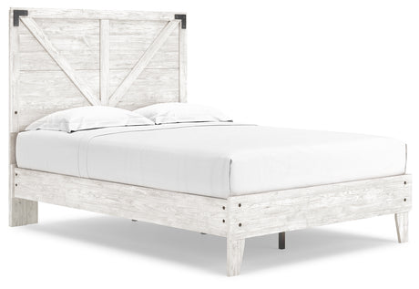 Shawburn Queen Crossbuck Panel Platform Bed (Bed Size: Full)