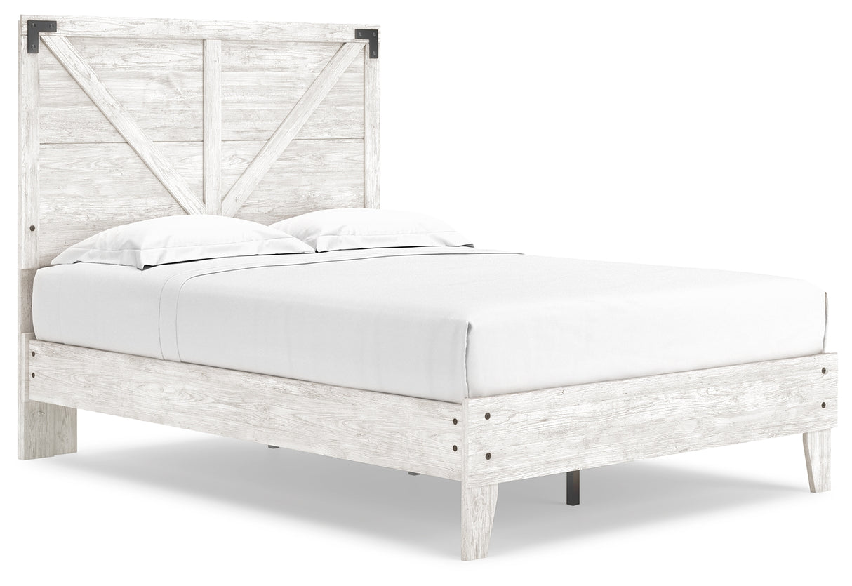 Shawburn Full Crossbuck Panel Platform Bed (Variation Bed Size: Full)