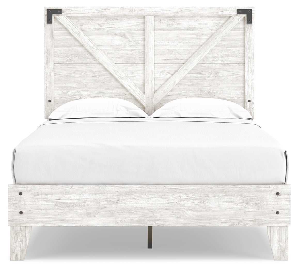 Shawburn Full Crossbuck Panel Platform Bed (Variation Bed Size: Full)