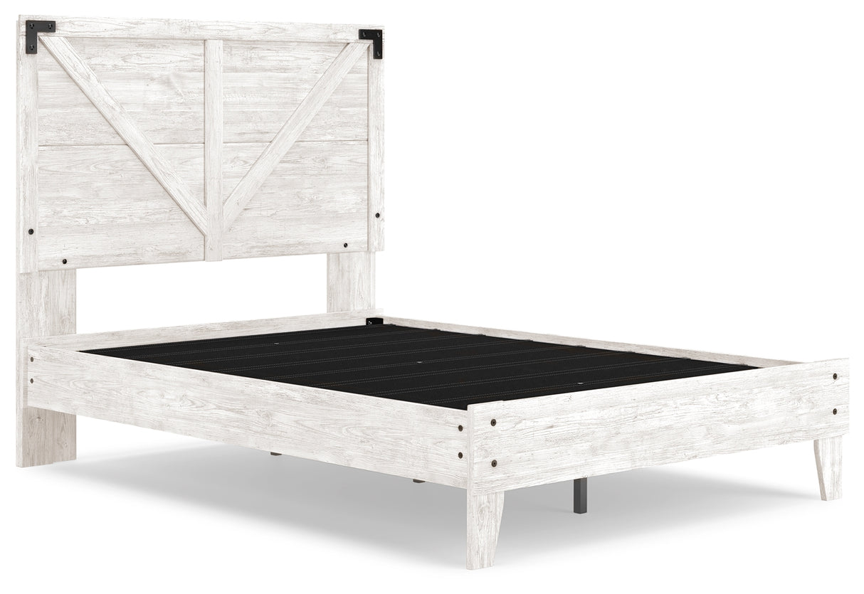 Shawburn Full Crossbuck Panel Platform Bed (Variation Bed Size: Full)