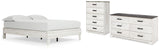 Shawburn 3-Piece Queen Platform Bed with Dresser and Chest (Queen Platform Bed, Dresser, Chest of Drawers)