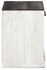 Shawburn 4-Piece Full Panel Platform Bed with 2 Nightstands (Full Platform Bed, Full Crossbuck Panel Headboard, Nightstand, Nightstand)