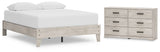 Shawburn 2-Piece Queen Platform Bed with Dresser (Queen Platform Bed, Dresser)