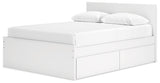 Onita Queen Panel Platform Bed with 2 Side Storage (Variation Bed Size: Queen)