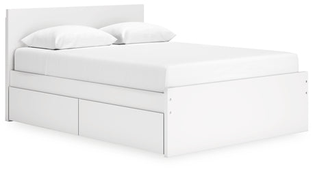 Onita Queen Panel Platform Bed with 2 Side Storage (Variation Bed Size: Queen)