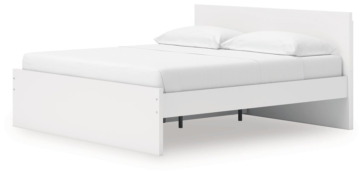 Onita King Panel Platform Bed with Storage (Bed Size: King)